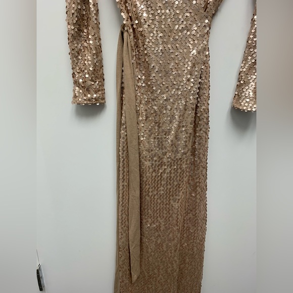 JLuxLabel Sequin Holiday Wrap Dress - Picture 5 of 8